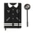 Mercredi - Coffret cadeau Journal intime Varsity Mercredi