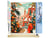 Peinture par Numéro Figured'Art - Scène de Marché de Noël - Kit de Loisir Créatif DIY Numéro d'Art Complet - 40x50cm toile roulée + châssis en bois à monter