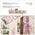 18 papiers scrapbooking 20 x 20 cm Lemoncraft SECRET GARDEN