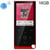 Lecteur MP4 Bluetooth Écran Tactile 2.4 Pouces 16GB Audio Vidéo Haute Qualité Rouge YONIS
