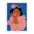 Affiche 30x40 cm - Madame Fleur - Lemon Fee
