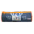 Trousse scolaire ronde Vorax Bleue Dinosaure Surf - BAGTROTTER