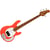 StingRay Short Scale RAYSS4 Fiesta Red Sterling by Music Man