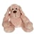 Peluche - Peluche Chien Flatoutou beige - 50 cm