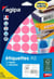 Pastilles rose multi-usage Ø 24 mm 10 feuilles