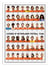 Affiche 30 x 40 cm - Legends of Netherlands Football team - Olivier Bourdereau