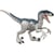 Coffret dinosaure extreme damage velociraptor - dino articule 19 cm - jurassic world - mattel