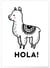 Affiche Hola ! | A3 : 29,7x42cm