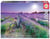 Puzzle 1000 pcs Velo dans un champ de lavande - Educa Borras - Rouge