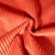 Tissu Doudou côtelé d'ameublement 10 mm uni Terracotta