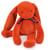 Peluche Lapin Méloé potiron 37 cm