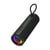 Enceinte Bluetooth Étanche Rouge Avec Lumières LED Et Son Puissant 95dB Noir YONIS