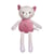 Peluche - Pantin Bamboo Bebe Chat - 24 cm s/carte
