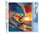 Peinture par Numéro Figured'Art - Surf sur grande vague - Kit de Loisir Créatif DIY Numéro d'Art Complet - 40x50cm sans châssis en bois