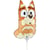 Ballon sur Tige Bluey - Bingo - 30 cm