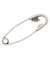 Epingle à Kilt Mode Argent 100 MM X 1 - Union Knopf Argent
