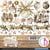 24 papiers de die cuts scrapbooking carterie 15 x 15 cm Ciao Bella WINTER SEASON