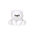 Peluche - Peluche Floppy Choopy Ours Polaire Blanc – 22 cm