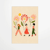 Carte postale - Marine Laurent - La parade - 14,8 x 10,5 cm - Made in France