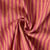 Tissu Double gaze de Coton Gipsy Rayé dahlia sur fond Cassonade
