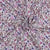 Tissu Jersey Coton côtelé digital jardin sauvage sur fond Ecru