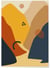 Affiche Abstract Landscape 8 | A3 : 29,7x42cm