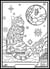 Tableau velours a colorier CHAT GREGORY Sericolor