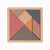 Tangram en bois 15X15 cm - Egmont Toys - Rose