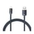 Baseus Câble Lightning vers USB 20W Modèle Crystal Shine Charge et Synchronisation 1,2m Noir