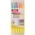 Surligneurs - Double pointe - Jaune fluo + 6 couleurs pastel - Mine biseautée - Apli