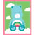 MégaCréa DIY - Cartes sable ou paillette Tendresse x 6 pièces Activités Enfant