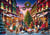 Puzzle 2000 pièces - Rue de Noël - Bluebird Puzzle