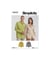 Patron Simplicity 9858 - Chemises unisexes taille n°TTP-TTG