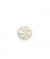 Carte de 7 boutons Bonbon fleur 11mm - Distrifil Blanc