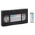 Cassette vidéo de nettoyage VHS/S-VHS - HAMA - Avec flacon de liquide