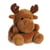 Peluche AURORA - Renne - 13 cm - Marron