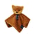 Doudou plat renard dorlotin - fauve - Mailou - Ma lou Tradition