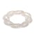 Lot de 3 motifs entrelacs perles thermocollant 60mm argent