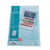 Sachet 50 pochettes coin polypropylène grainé 12/100e - A4 - Cristal - x 10 - Exacompta