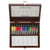 Coffret en bois aquarelle extra fine Sennelier 12 tubes de 10ml 1 palette en porcelaine