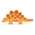 Figurine Stégosaure en bois - Tender Leaf Toys