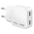 LinQ Chargeur Secteur Universel Double Port USB-C 25W Power Delivery Blanc