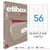 Apli 119772 x5 - Etiquettes blanches format 52,5 x 21,2 mm - Carton de 5 boites Réf.119772
