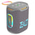Enceinte Bluetooth Puissante 25W Étanche IPX6 Avec Lumières RGB Pour Extérieur Gris YONIS