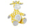 Peluche projecteur  Girafe