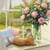 Lot de 4 serviettes en papier découpage collage 33 cm CHIOT CHATON ROSE A 130 EC