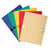 Chemise dos extensible papier 24x32cm - filmée par 5 - Couleurs assorties - x 25 - Exacompta