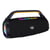 Enceinte Bluetooth Portable Sans Fil Avec Microphones Et Lumières LED Noir YONIS