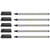 Lot de 5 feutres d'écriture pointe extra fine 0,3 mm - EDDING Office Liner 89 - Noir