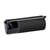 Trousse - Ronde - Noir en vinyl - Scolaire - 23 x 9 x 8 cm - Fermeture éclair - S'maepp